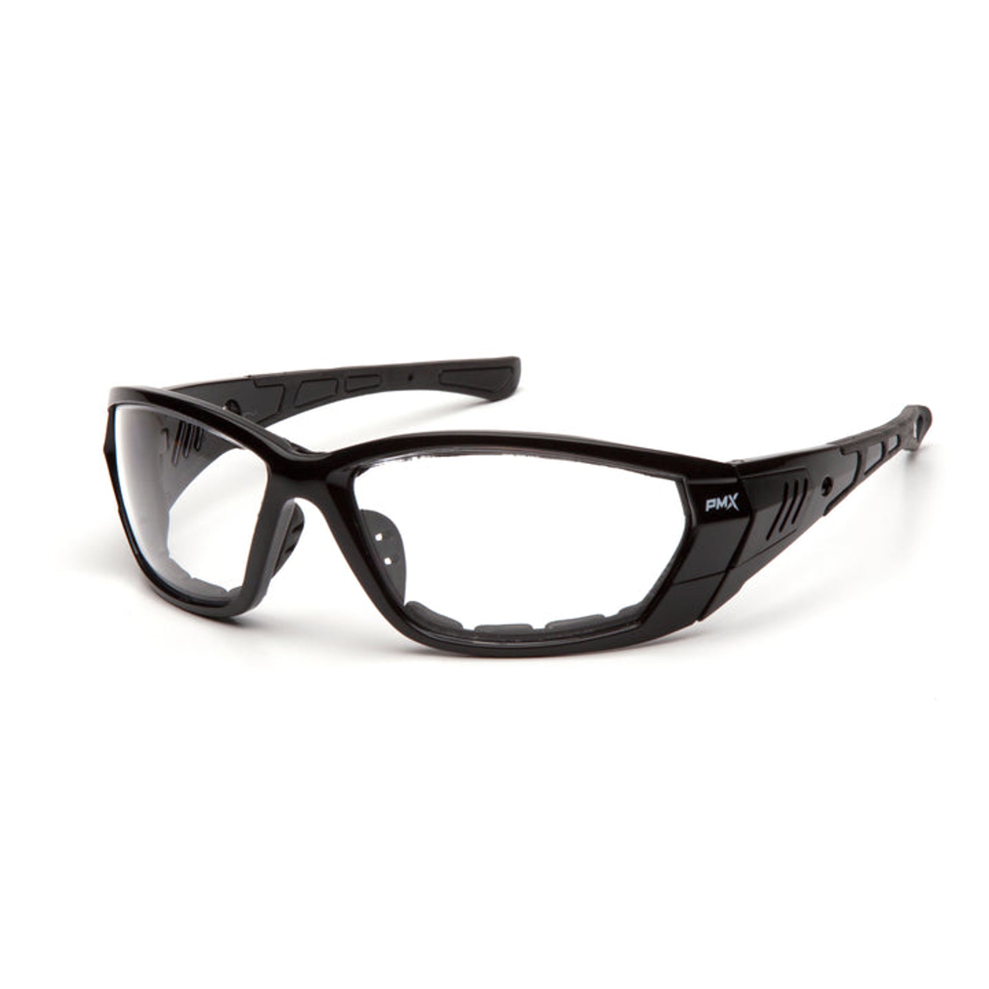 Pyramex- ATREX-F:BLK/L:CL AF- FOAM PADDED - 12/Pair