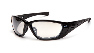 Pyramex Atrex Black Frame/Indoor/Outdoor Anti-Fog Lens - Foam Padded Safety Eyewear