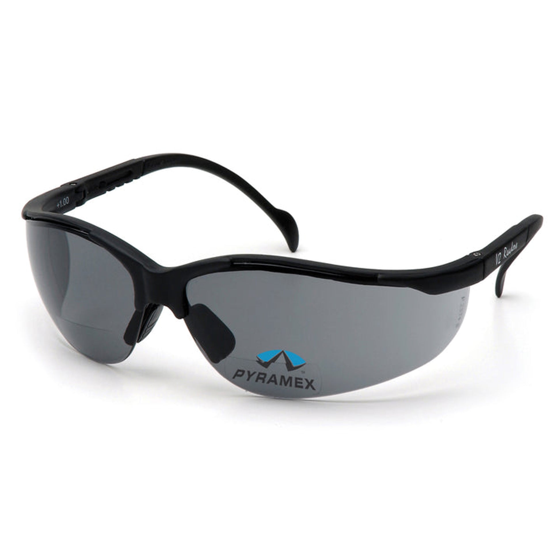 Pyramex - V2 Readers - Black Frame/Gray + 3.0 Lens - 6/Each