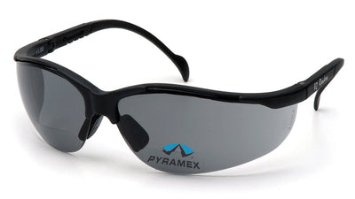 Pyramex V2 Readers Black Frame/Gray + 3.0 Lens Safety Eyewear