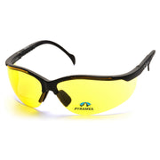 Pyramex - V2 Readers - Black Frame/Amber + 2.0 Lens - 6/Pair