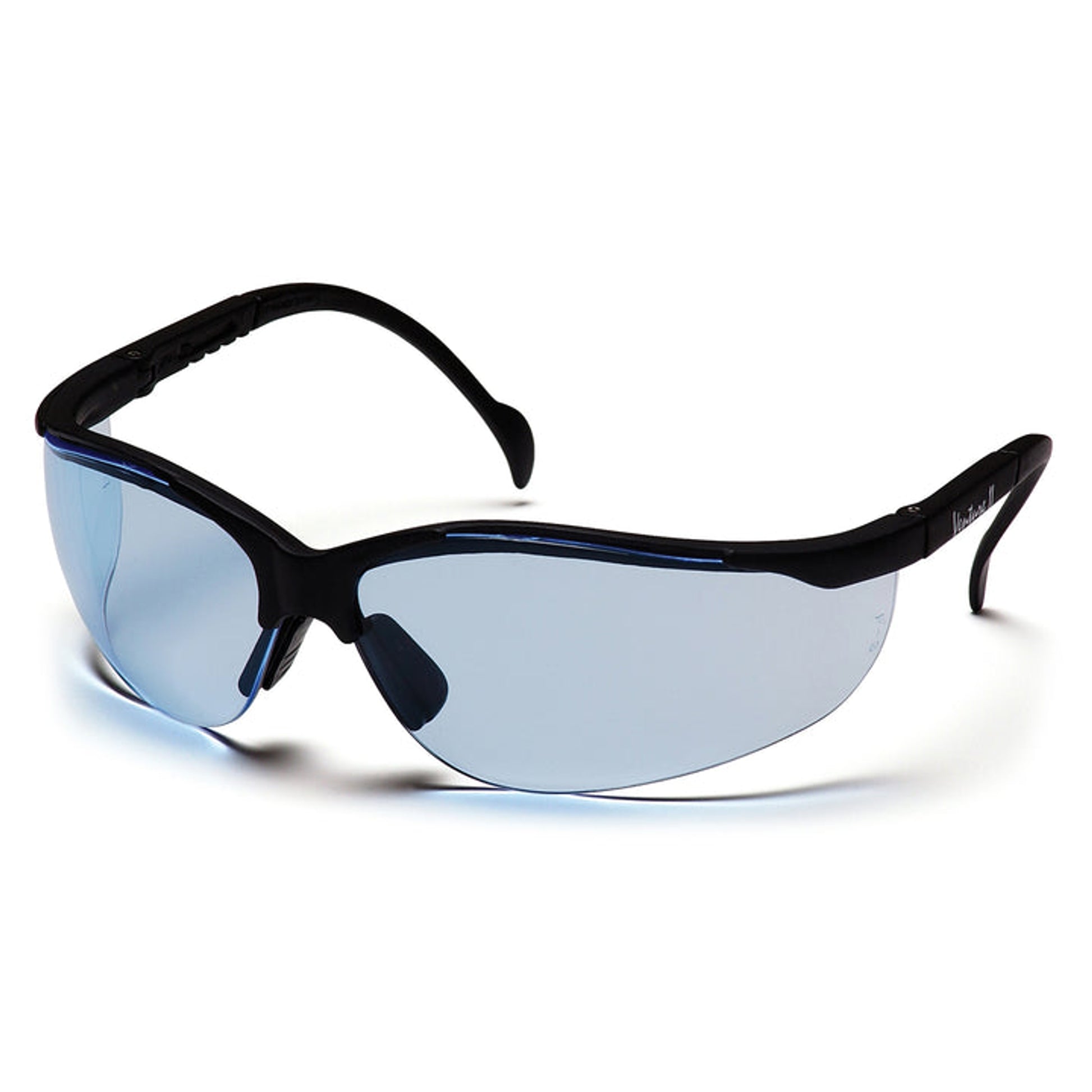 Pyramex - Venture II - Black Frame/Infinity Blue Lens - 12/Pair
