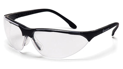 Pyramex Rendezvous Black Frame/Clear Lens Safety Eyewear