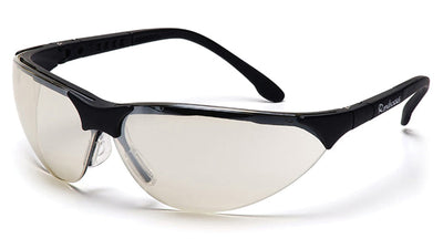 Pyramex Rendezvous Black Frame/Indoor/Outdoor Mirror Lens Safety Eyewear