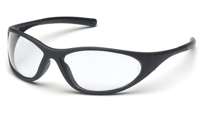 Pyramex Zone II Matte Black Frame/Clear Lens Safety Eyewear