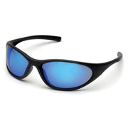 Pyramex - Zone II - Matte Black Frame/Ice Blue Mirror Lens - 12/Pair
