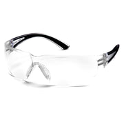 Pyramex - Cortez - Black Temples/Clear Lens - 12/Pair