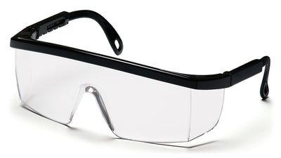 Pyramex Integra Black Frame/Clear Lens Safety Eyewear