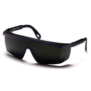 Pyramex - Integra - Black Frame/5.0 IR Filter Lens - 12/Pair