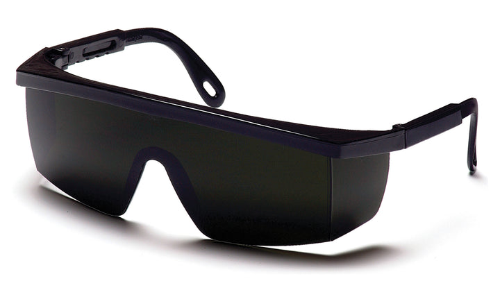Pyramex - Integra - Black Frame/5.0 IR Filter Lens - 12/Pair
