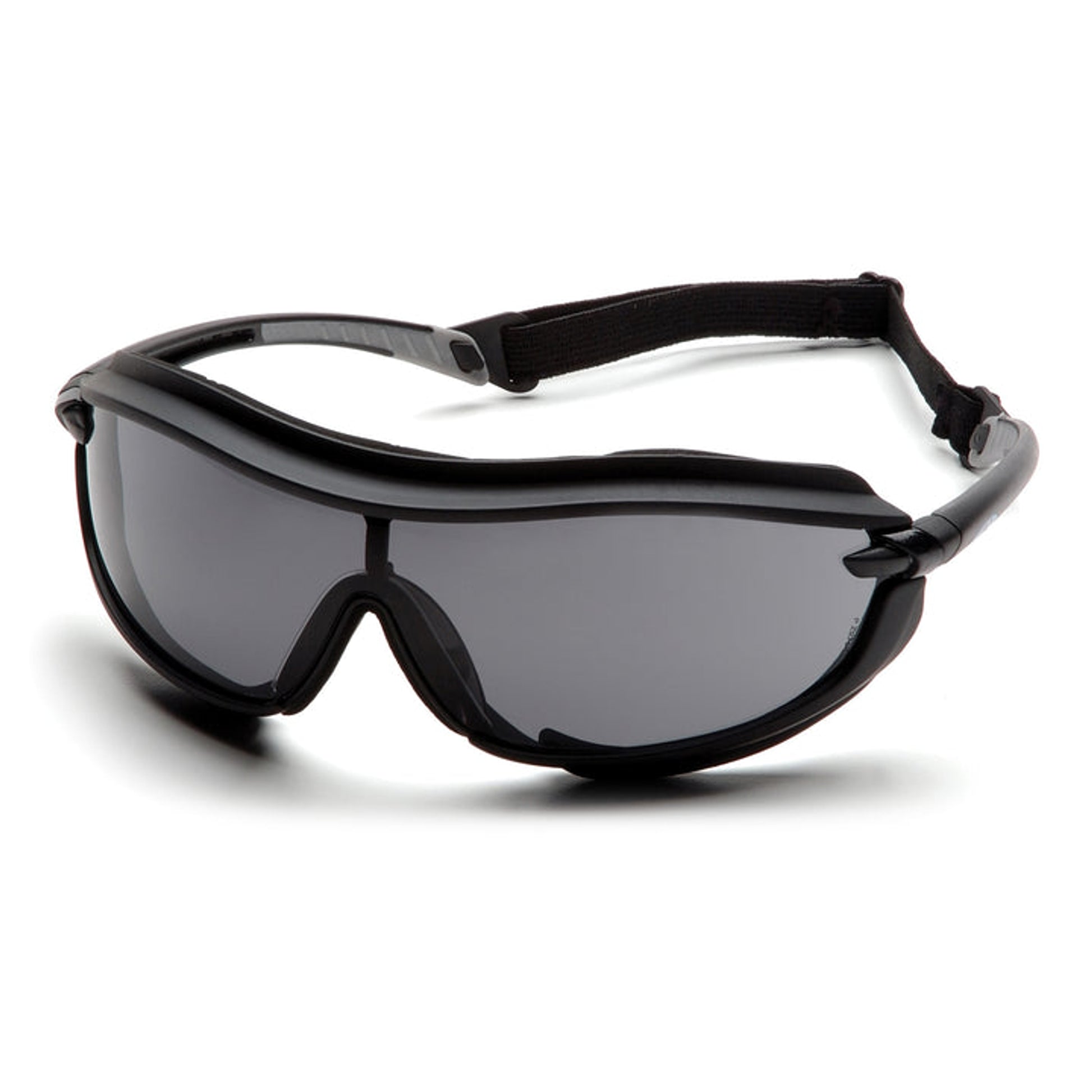 Pyramex - XS3 Plus - Black Frame/Gray Anti-Fog Lens - 12/Pair