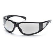 Pyramex - Exeter - Glossy Black Frame/Clear Anti-Fog Lens - 12/Pair
