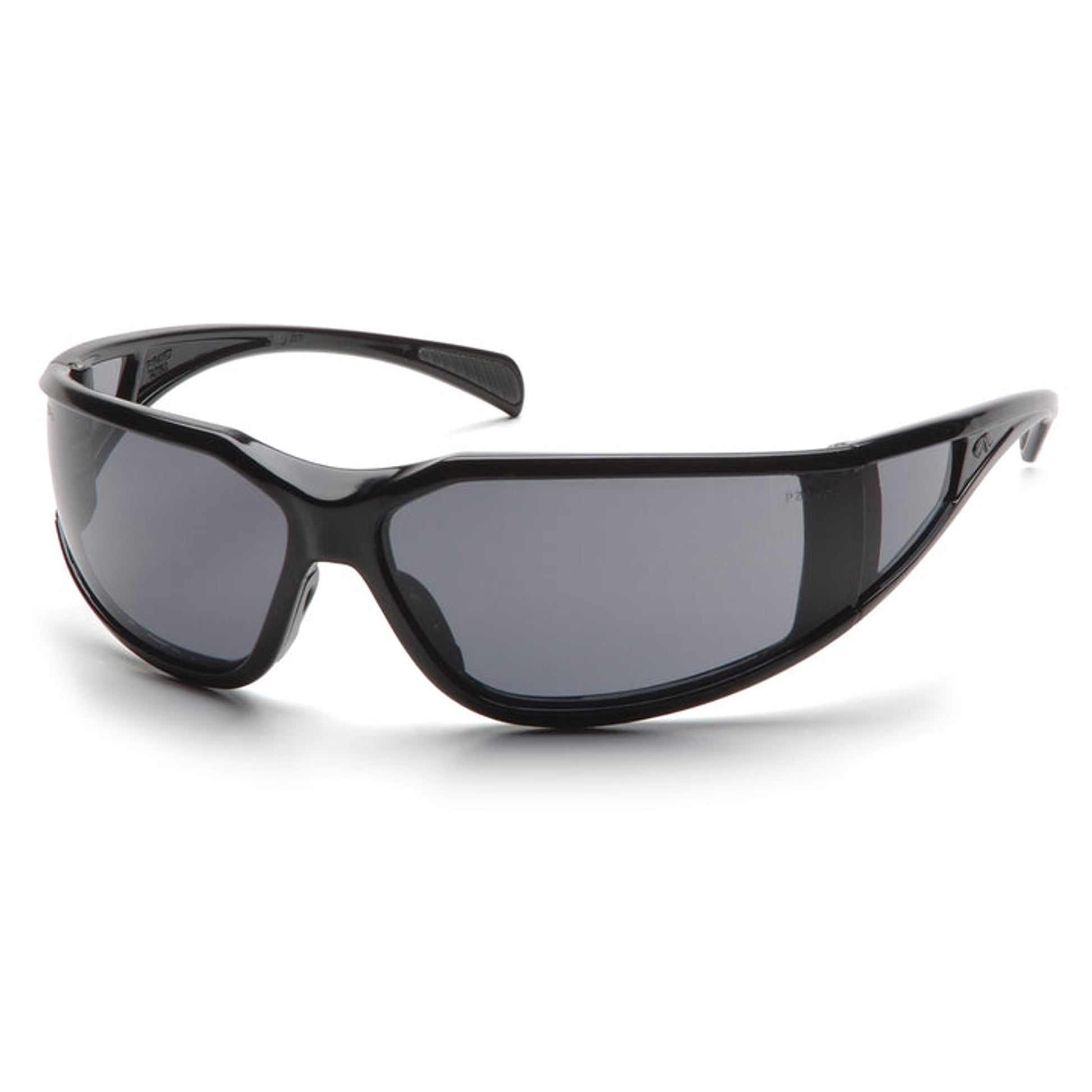Pyramex - Exeter - Glossy Black Frame/Gray Anti-Fog Lens - 12/Pair