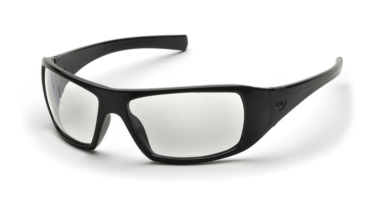 Pyramex - Goliath - Black Frame/Clear Anti-Fog Lens - 12/Pair