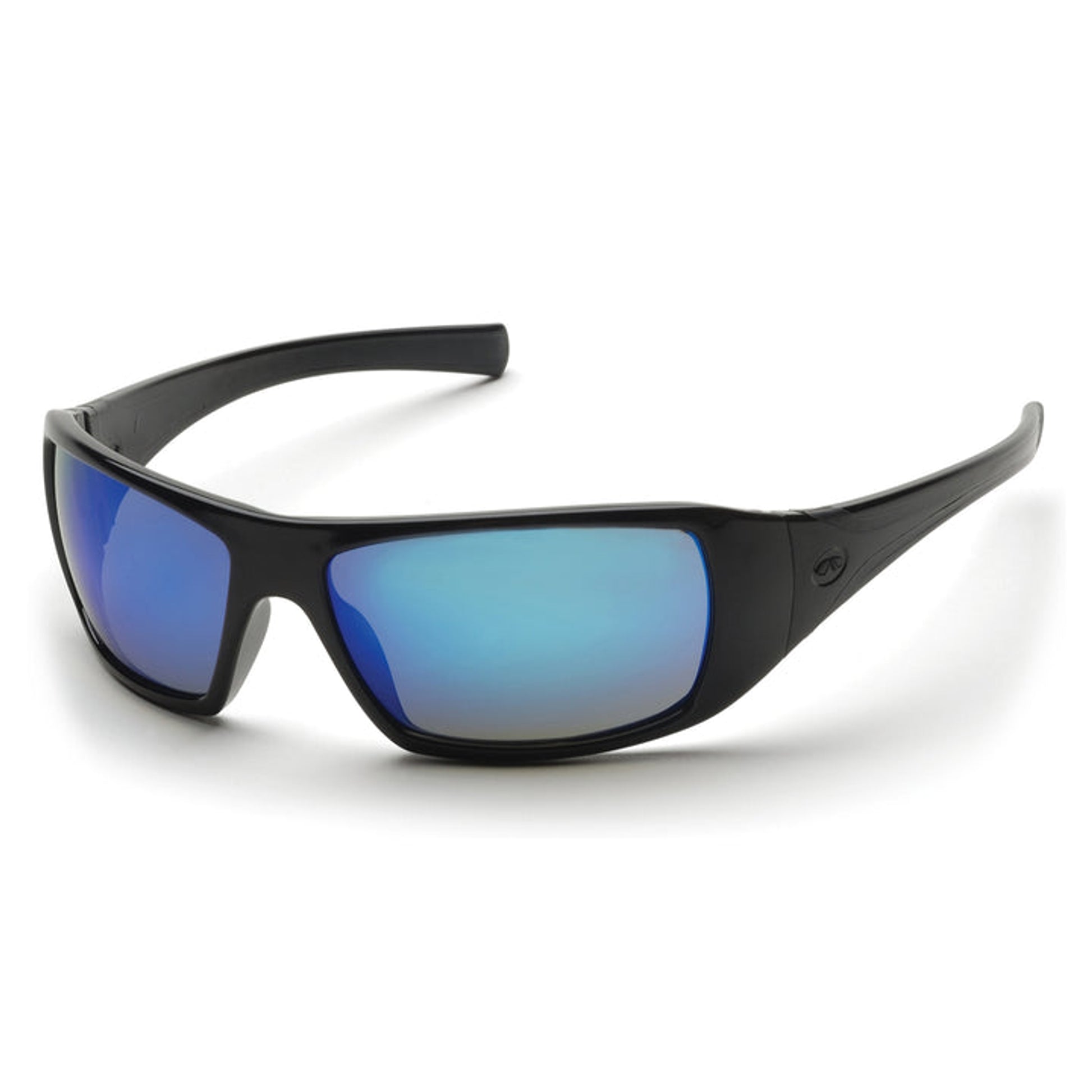 Pyramex - Goliath - Black Frame/Ice Blue Mirror Lens - 12/Pair