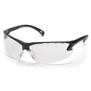 Pyramex - Venture 3 - Black Frame/Clear Lens - 12/Pair