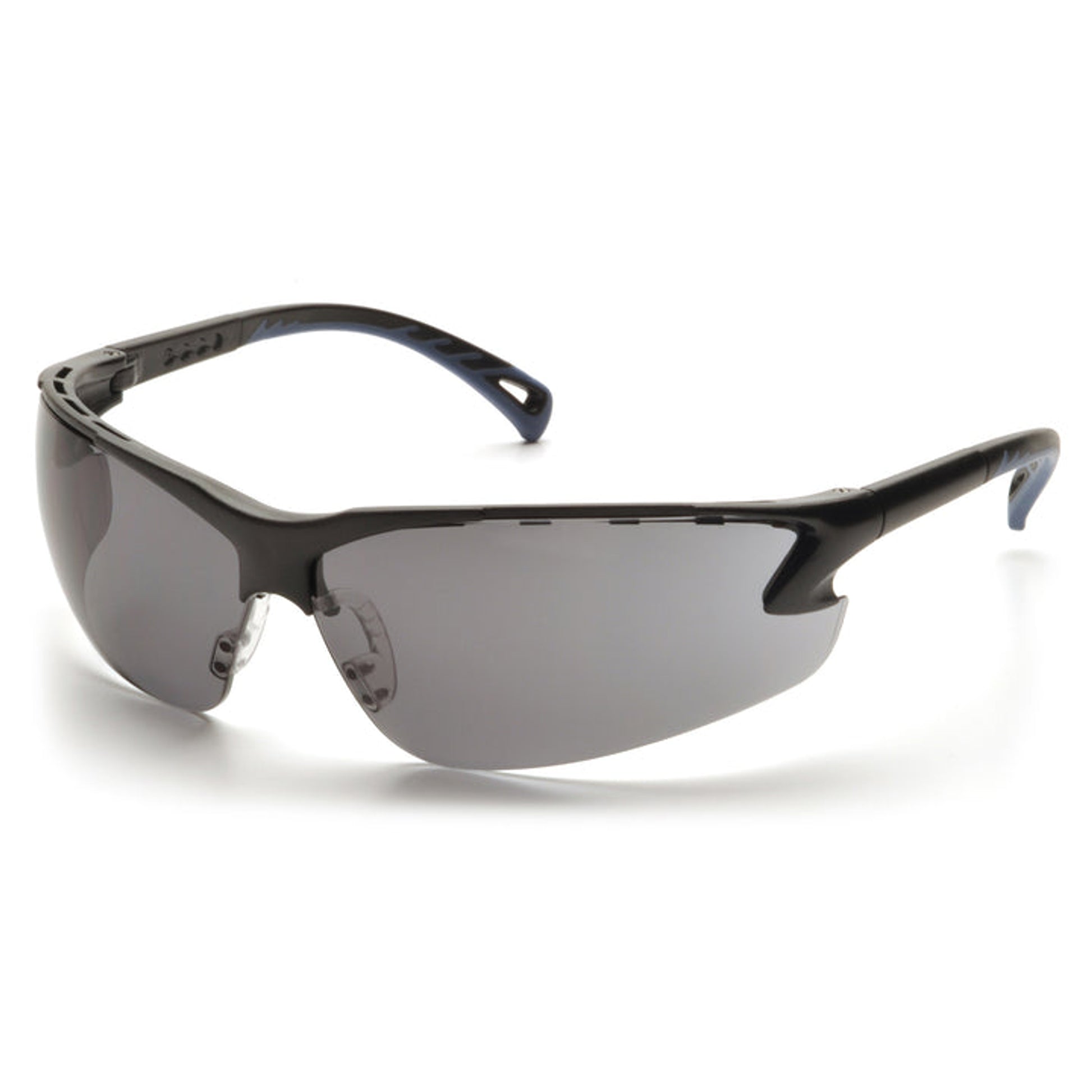 Pyramex - Venture 3 - Black Frame/Gray Anti-Fog Lens - 12/Pair