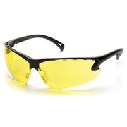 Pyramex - Venture 3 - Black Frame/Amber Lens - 12/Pair