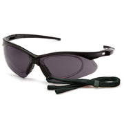 Pyramex - PMXTREME - Black Frame/ Gray anti-fog lens with RX insert - 12/Pair