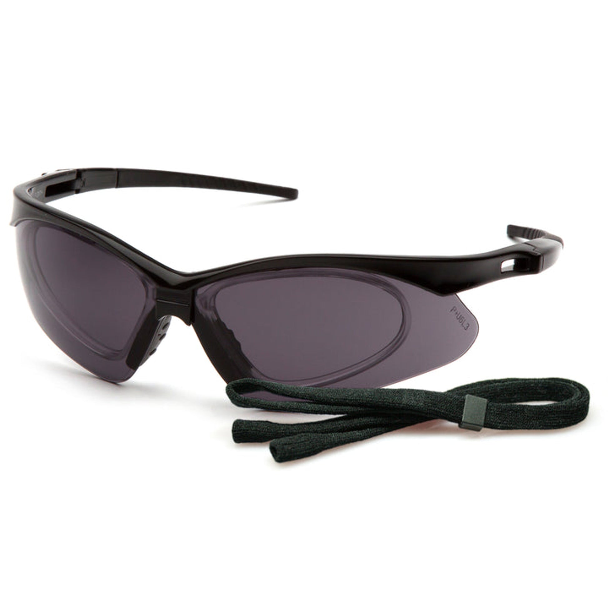Pyramex - PMXTREME - Black Frame/ Gray anti-fog lens with RX insert - 12/Pair