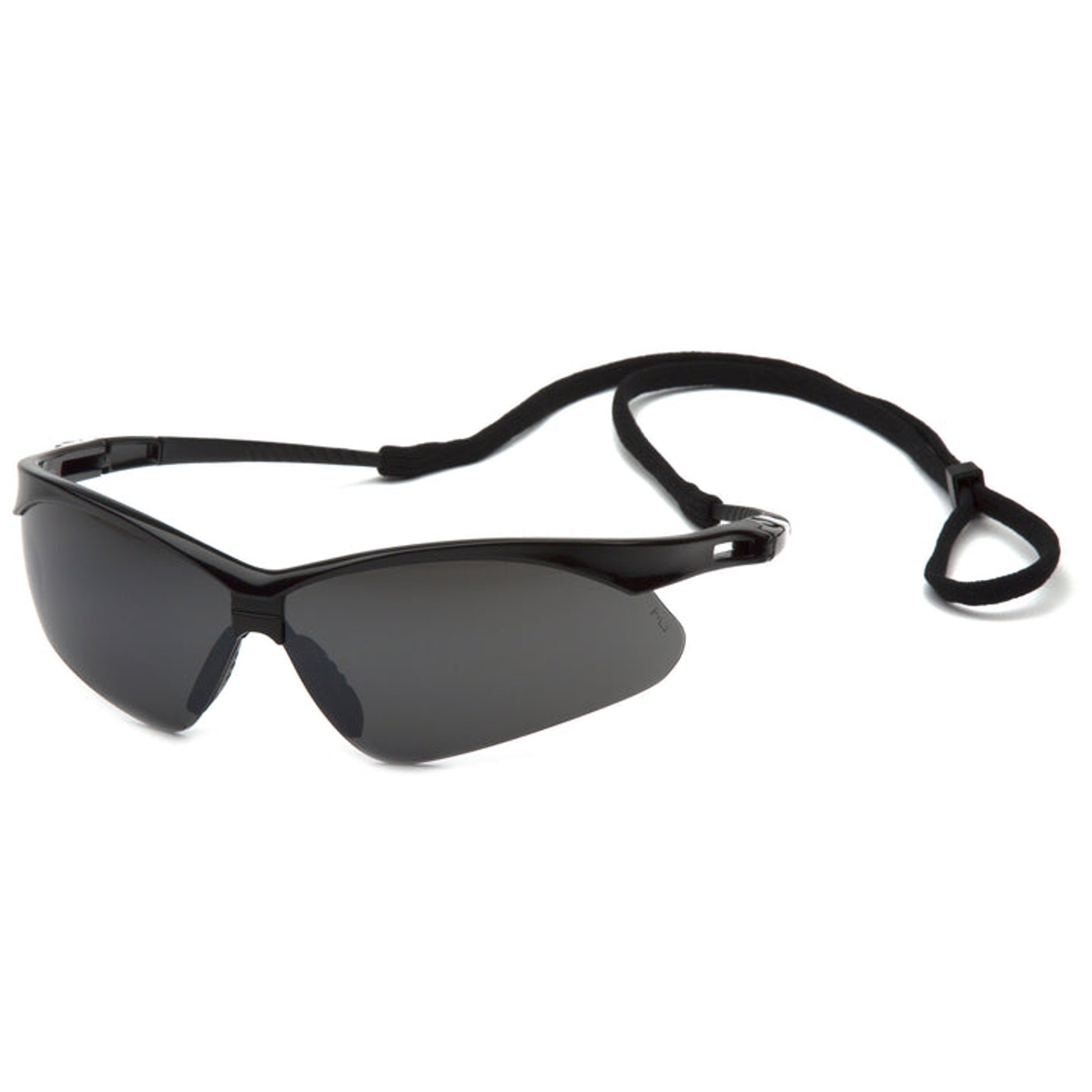 Pyramex - PMXTREME - Black frame/smoke green mirror with cord - 12/Pair