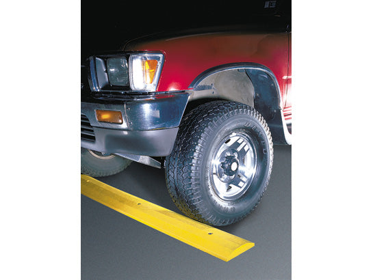 Plastic Speed Bump - 6' Deluxe - 72" X 2.25" X 12" - Yellow - W/ Steel Spike Hardware - SB6D-SY