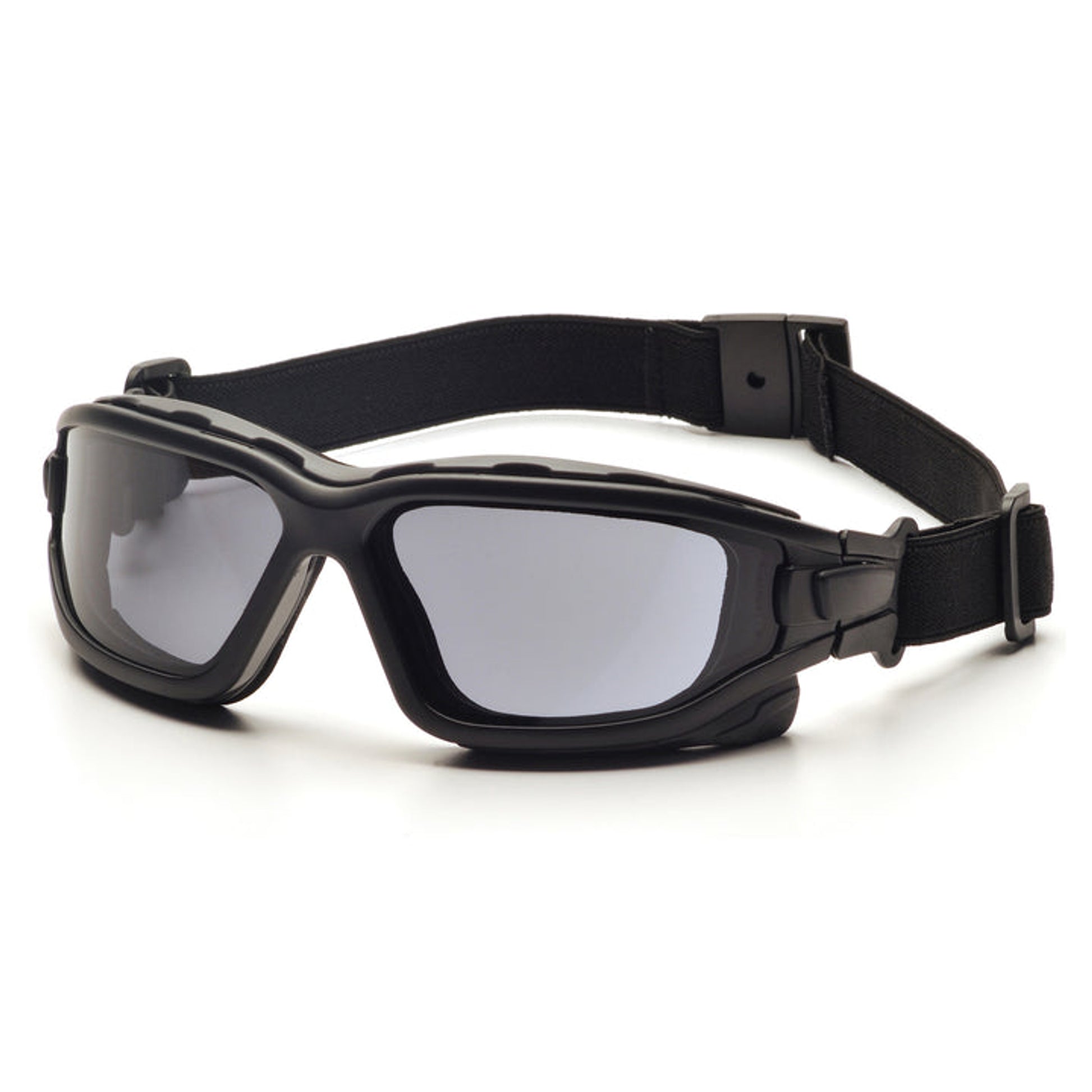 Pyramex - I-Force Slim - Black Strap-Temples/Gray Anti-Fog Lens - 12/Pair