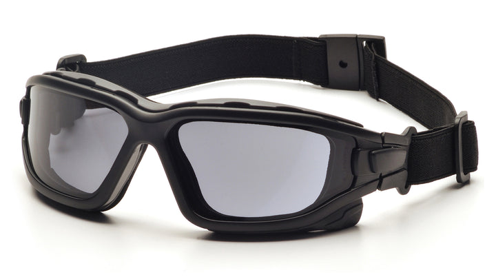 Pyramex - I-Force Slim - Black Strap-Temples/Gray Anti-Fog Lens - 12/Pair