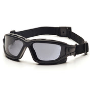 Pyramex - I-Force - Black Strap-Temples/Gray Anti-Fog Lens - 12/Pair