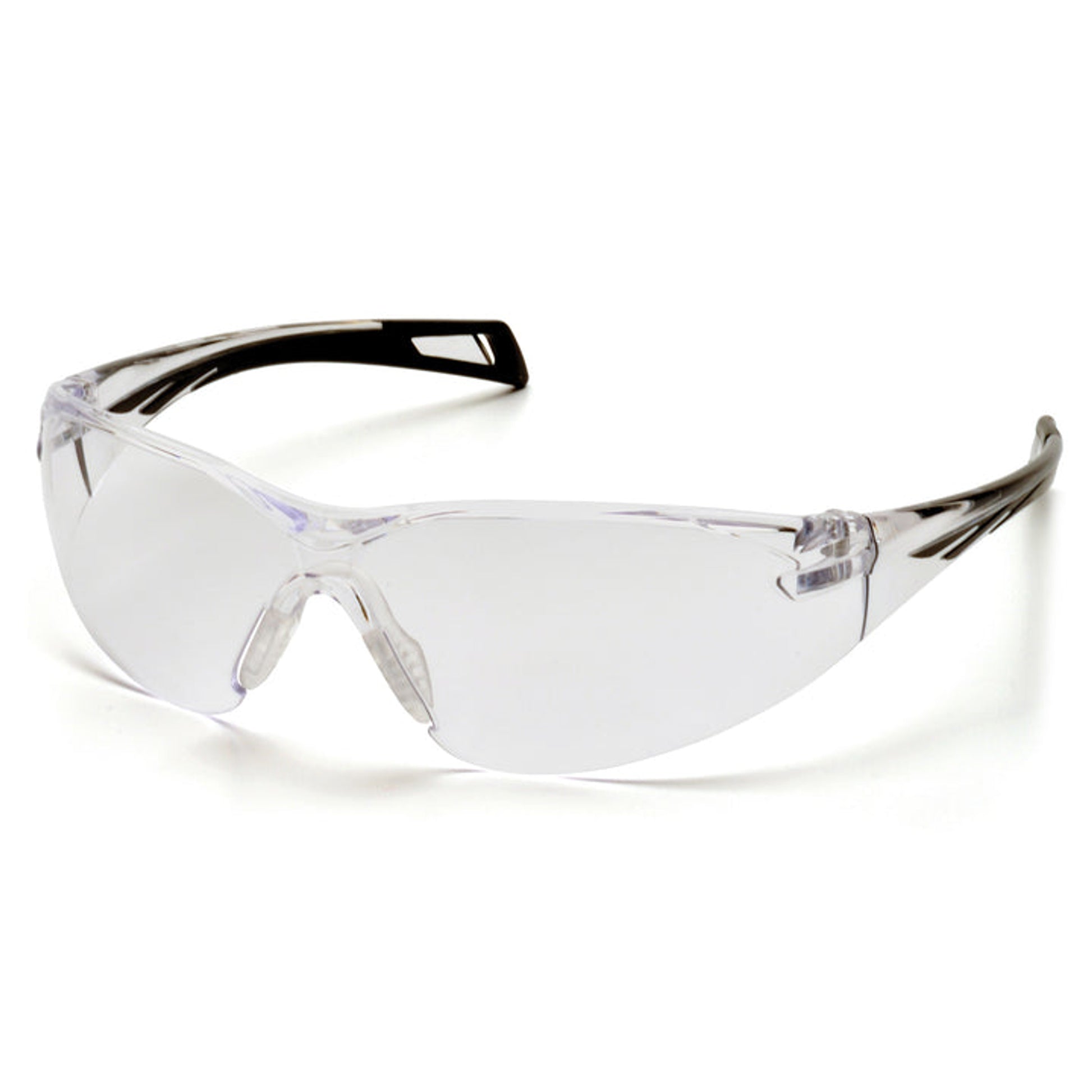 Pyramex - PMXSLIM - Black Temples/Clear Anti-Fog Lens - 12/Pair