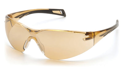 Pyramex PMXSLIM Black Temple/Bronze Lens Safety Eyewear
