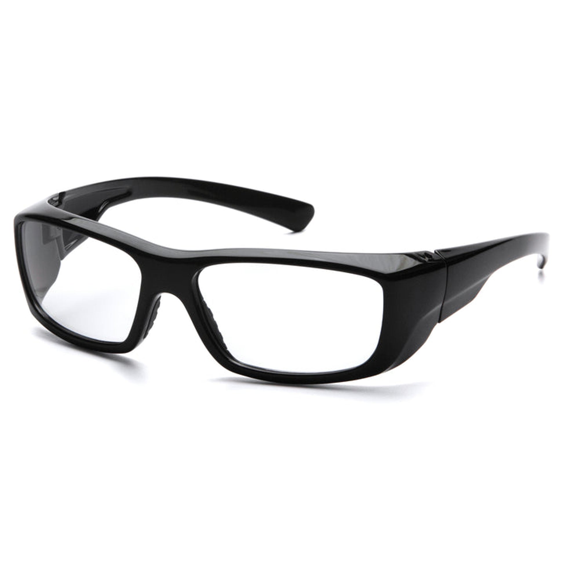 Pyramex - Emerge - Black Frame/Clear Lens - 12/Pair