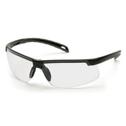 Pyramex - Ever-Lite - Black Frame/Clear H2MAX Anti-Fog Lens - 12/Pair