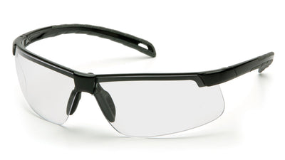 Pyramex Ever-Lite Black Frame/Clear H2Max Anti-Fog Lens Safety Eyewear