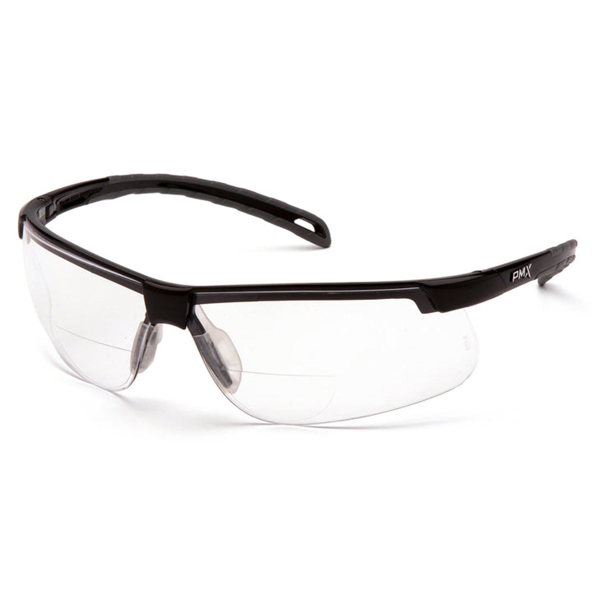 Pyramex- EVERLITE READER- Frame: Black / Lens: Clear +1.5 H2MAX ANTIFOG - 6/Pair