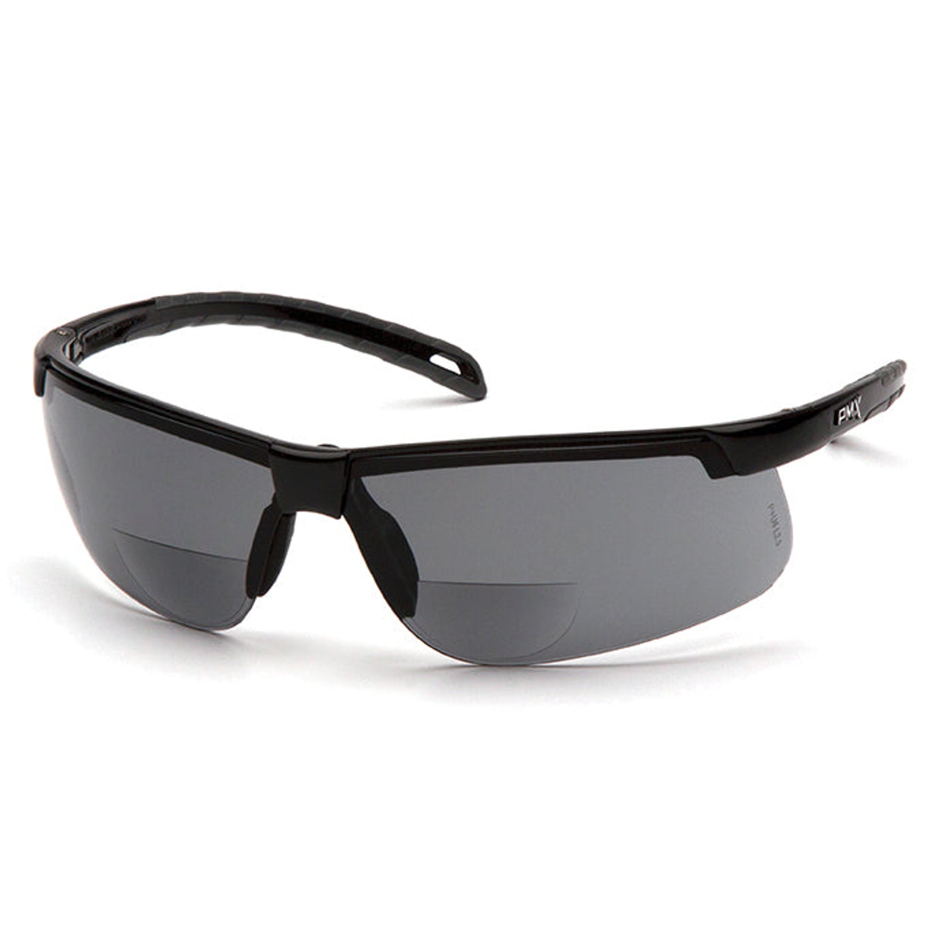 Pyramex- EVERLITE READER- Frame: Black / Lens: Gray +2.5 H2MAX ANTIFOG - 6/Pair
