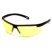 Pyramex - Ever-Lite - Black Frame/Amber Lens - 12/Pair