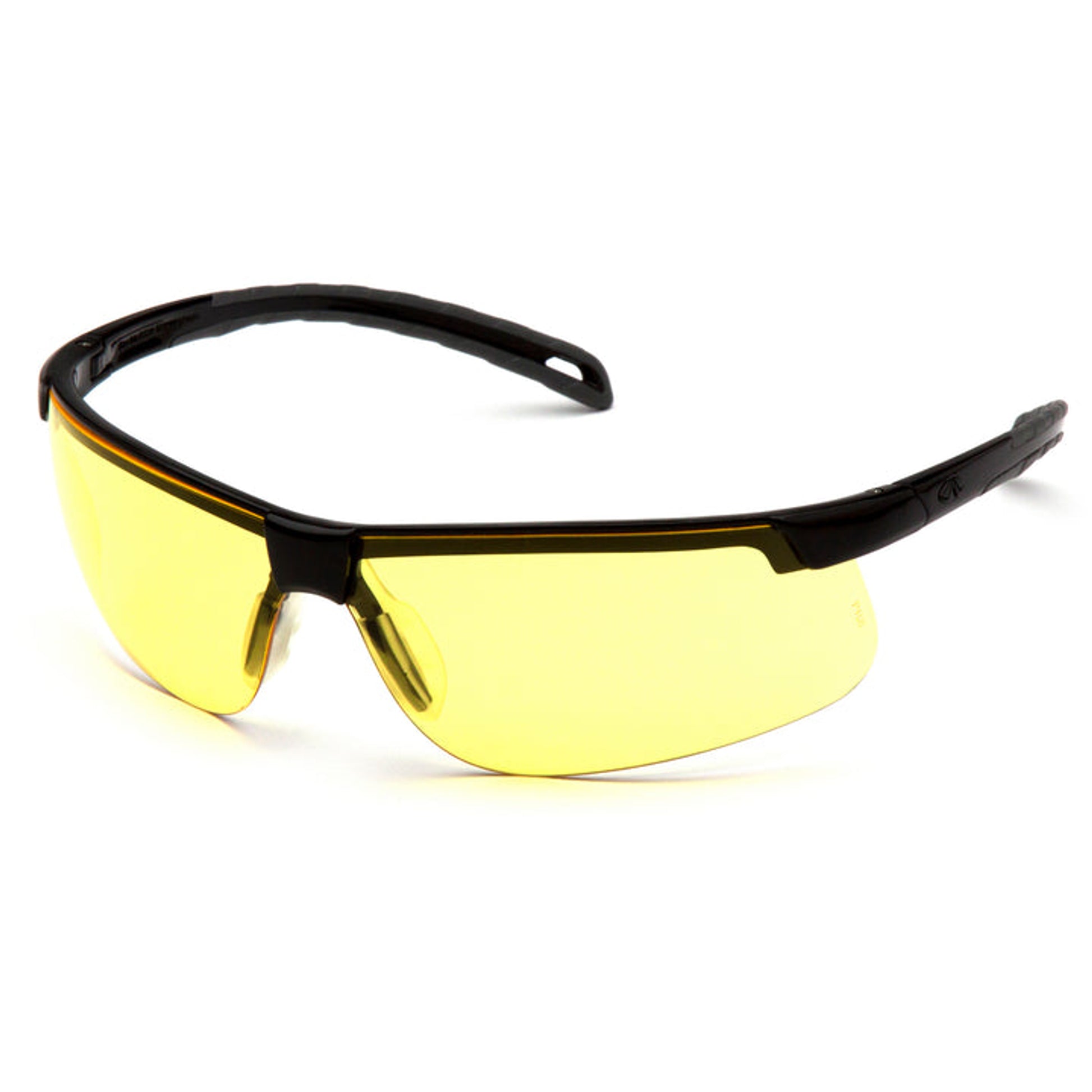Pyramex - Ever-Lite - Black Frame/Amber Lens - 12/Pair