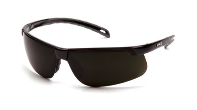 Pyramex Ever-Lite Black Frame/5.0 IR Filter Lens Safety Eyewear