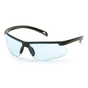Pyramex - Ever-Lite - Black Frame/Infinity Blue H2MAX Anti-Fog Lens - 12/Pair