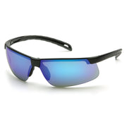 Pyramex - Ever-Lite - Black Frame/Ice Blue Mirror Lens - 12/Pair