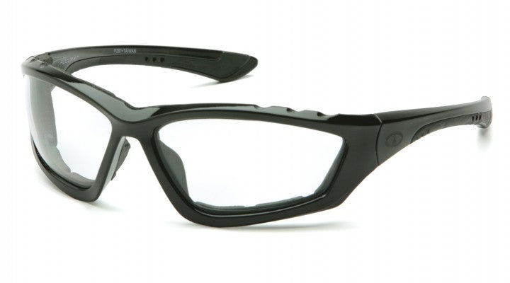 Pyramex  - Accurist - Black Padded Frame/Clear Anti-Fog Lens - 12/Pair