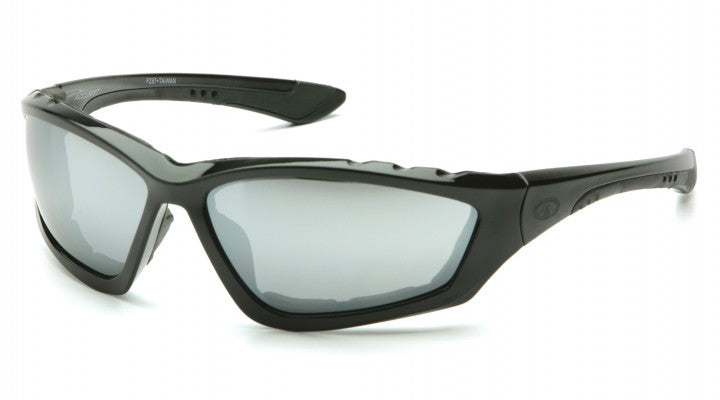 Pyramex - Accurist - Black Padded Frame/Silver Mirror Lens - 12/Pair