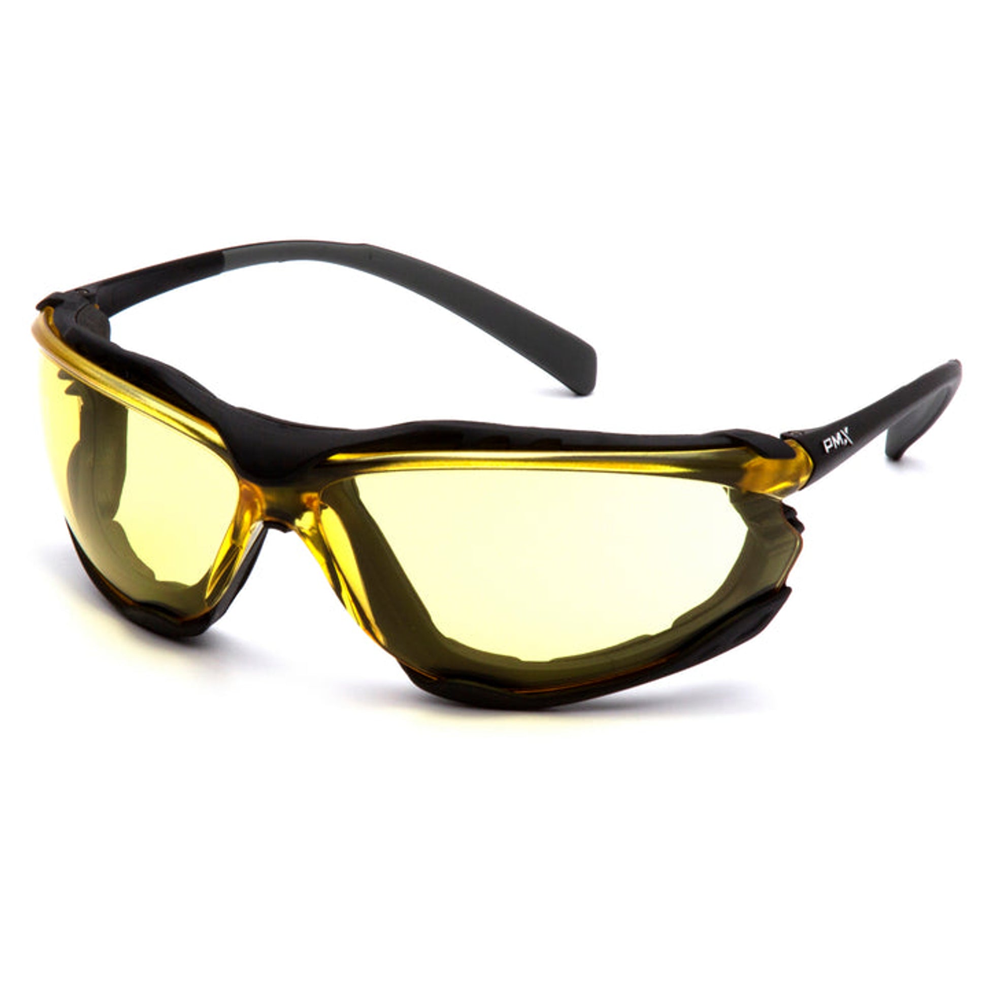 Pyramex - Proximity - Black frame/ Amber anti-fog lens - 12/Pair