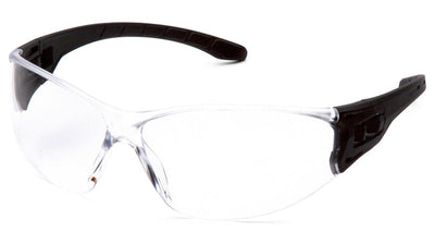 Pyramex Trulock Black Frame/Clear H2X Anti-Fog Lens Safety Eyewear