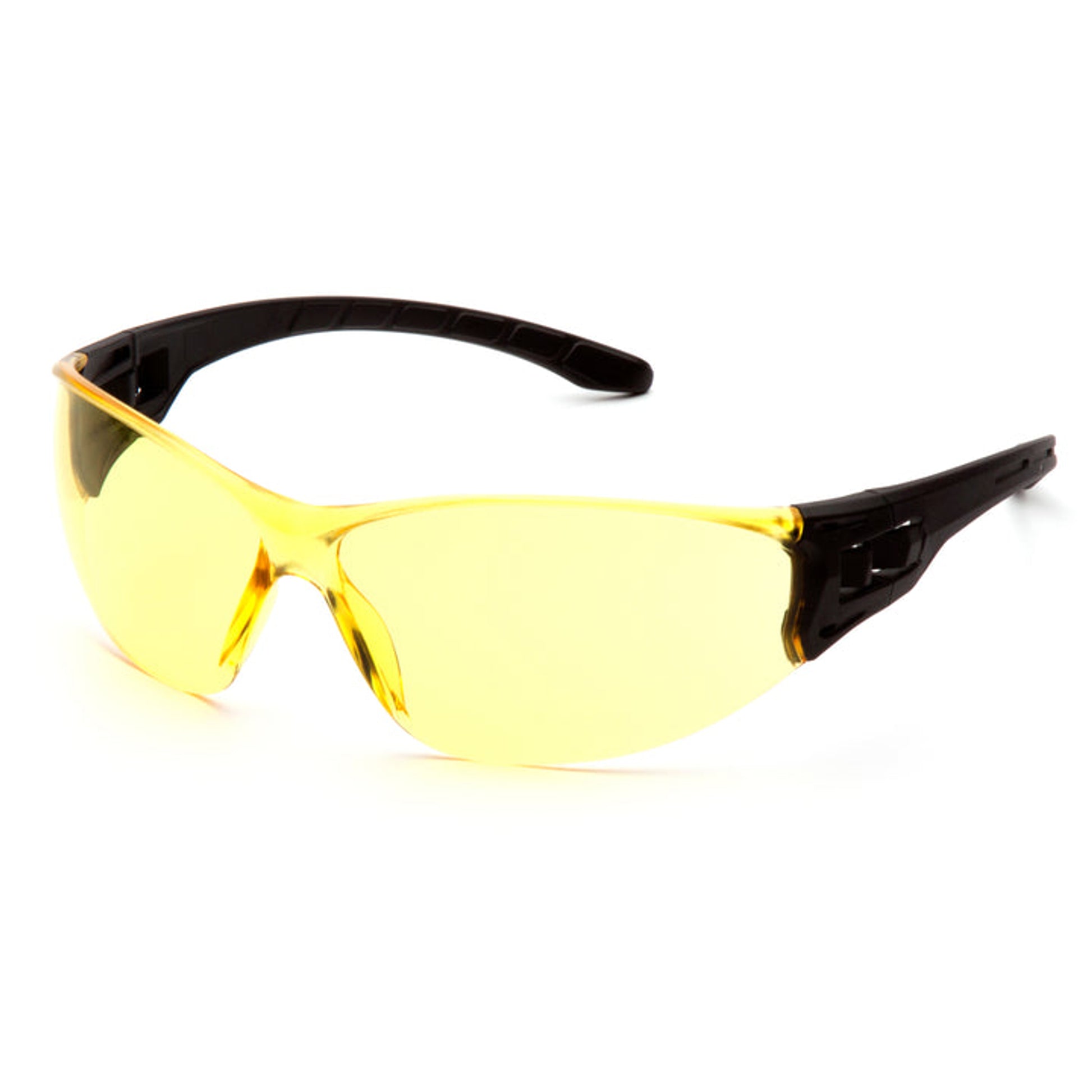 Pyramex - Trulock - Black Frame/ Amber Lens - 12/Pair