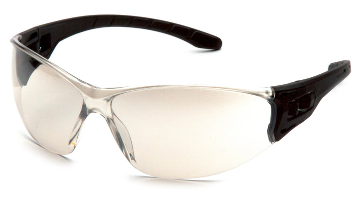 Pyramex - Trulock - Black Frame/ Indoor-Outdoor Mirror Anti-Fog Lens - 12/Pair