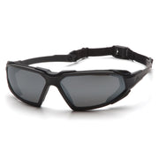 Pyramex - Highlander - Black Frame/Gray Anti-Fog Lens - 12/Pair