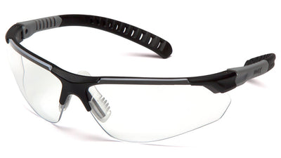 Pyramex Sitecore Black And Gray/Clear H2Max Anti-Fog Lens Safety Eyewear