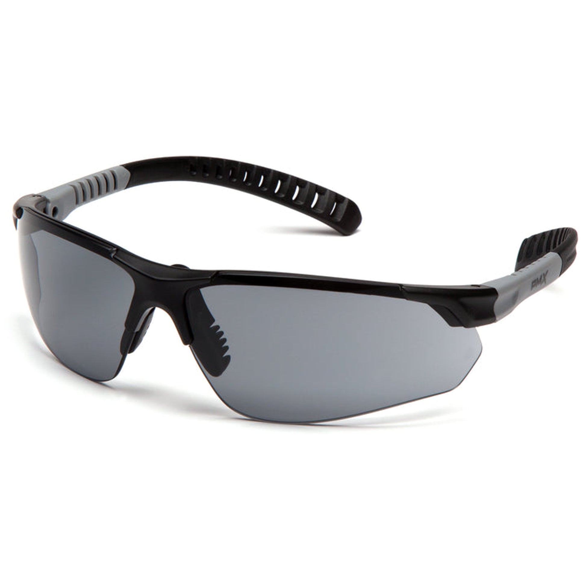 Pyramex - Sitecore - Black and Gray/Gray Lens - 12/Pair